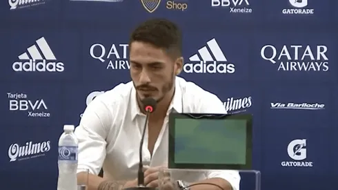 Figal fue presentado oficialmente en Boca: "No dudé un segundo en venir"