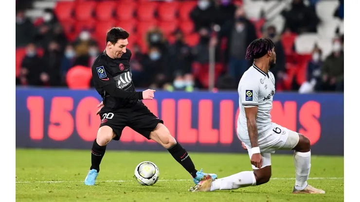 Messi jugó media hora, dio una asistencia y PSG aplastó al Reims