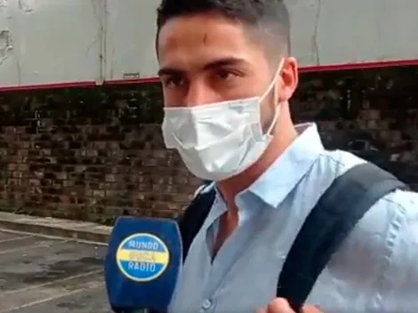 Las primeras palabras de Figal como refuerzo de Boca: "Se me cumplió un sueño"