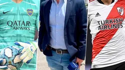 Un periodista, un jugador de River y un ex Boca de Selección integrarán una lista política. (Getty Images e Instagram)