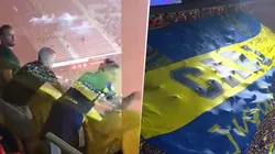 Un jugador de Boca, en modo hincha.