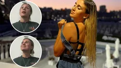 La prendió fuego: Morena Beltrán estaba en vivo y su hermana dijo de qué club es hincha