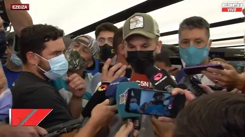 Llegó Darío Benedetto.