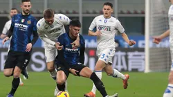Correa salió por lesión en el duelo del Inter ante Empoli