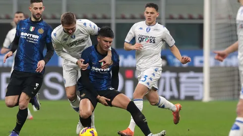 Correa salió por lesión en el duelo del Inter ante Empoli