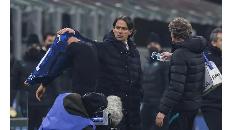 Sufre Scaloni: un delantero de la Selección salió llorando de la cancha. (Getty Images)