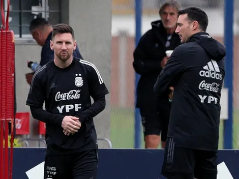 Sin Messi, Scaloni dio la primera lista de convocados del 2022
