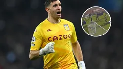 VIDEO | El Dibu Martínez le tiró un caño a un compañero del Aston Villa y le pidió perdón