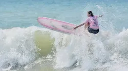 Una hermosa jornada que tuvo todo en el balneario Chapatrapa: sol, buenas olas, mucha gente y varias sorpresas.