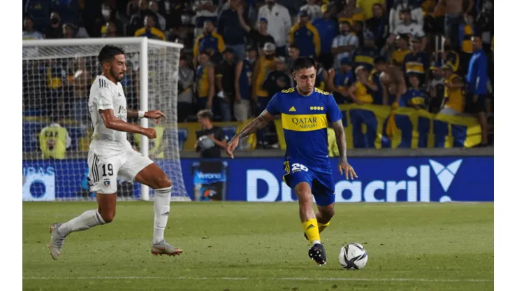 El central que pide pista en el primer equipo. (Prensa Boca)