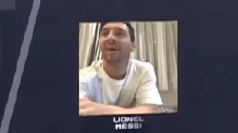 VIDEO | Todos hablan de la aparición de Messi en el Zoom de The Best