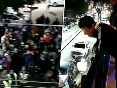 VIDEO | Los hinchas de River sorprendieron a Gallardo en el día de su cumpleaños