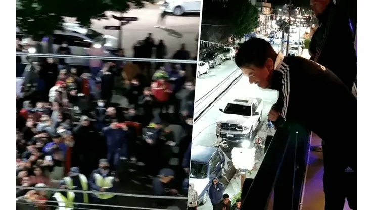 Gallardo celebra su cumpleaños con su gente.