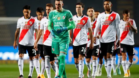 Franco Armani, sin querer, confirmó el retorno de Juan Fernando Quintero a River.