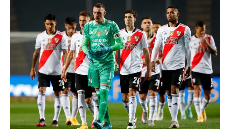 Franco Armani, sin querer, confirmó el retorno de Juan Fernando Quintero a River.