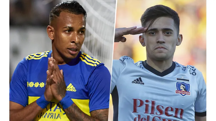 Boca vs. Colo Colo por el Torneo de Verano 2022 (Fotos: Getty y Twitter Colo Colo)