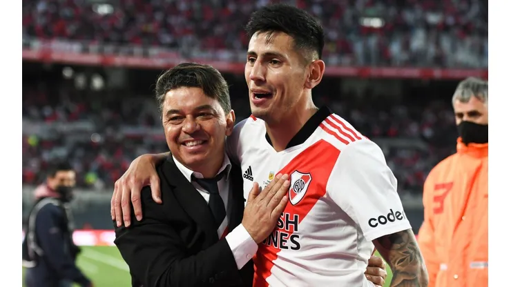 Última noticia: sorpresivo cambio en la situación de Angileri en River. (Getty Images)
