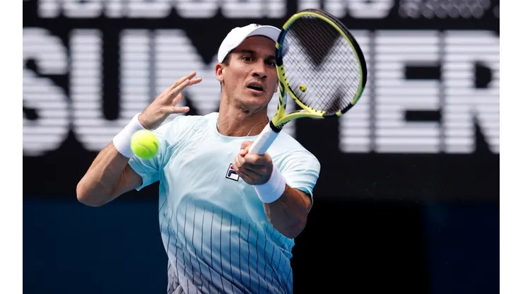 Facundo Bagnis y una nueva presentación en dobles antes del Australian Open (Foto: Getty Images).