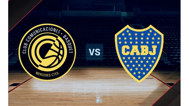 Comunicaciones de Mercedes vs. Boca por la Liga Nacional de Básquet