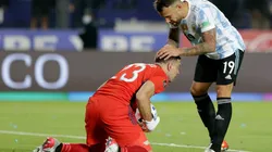 Nicolás Otamendi compartió una historia en Instagram donde dejó ver su fanatismo por River.