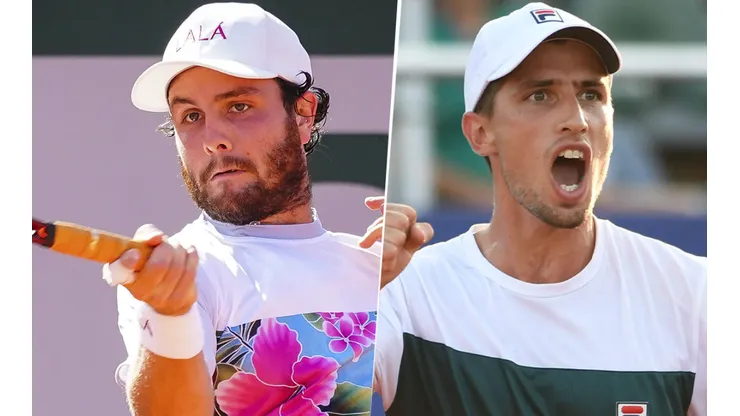 Marco Trungelliti vs. Pedro Cachín por el Australian Open (Foto: Getty Images).