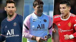 Pochettino analiza cambiar a Messi por Cristiano Ronaldo. (Getty Images)