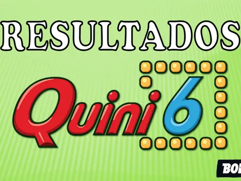 Quini 6 RESULTADOS y números ganadores, domingo 9 de enero en el Sorteo 2922