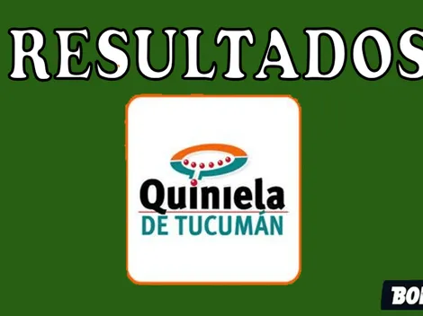 Resultados de la Quiniela de Tucumán: números ganadores del sorteo de la Lotería Tucumana