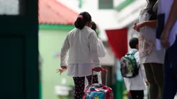 La vuelta a clases en Argentina.