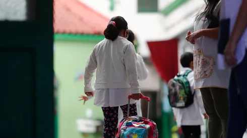 La vuelta a clases en Argentina.