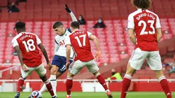 Esta genialidad de Lamela, en la terna final para el Puskas de la FIFA. (Getty Images)