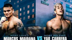 Chino Maidana vs. Yao Cabrera. (Foto: Twitter Chino Maidana Promotions)