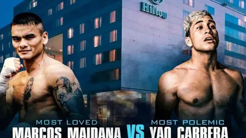 Chino Maidana vs. Yao Cabrera. (Foto: Twitter Chino Maidana Promotions)