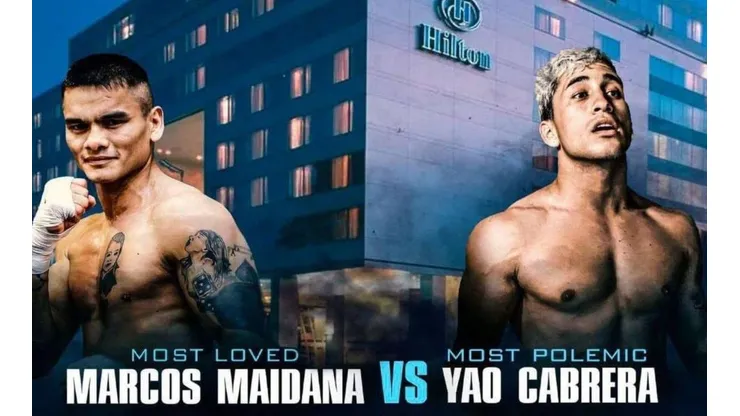 Chino Maidana vs. Yao Cabrera. (Foto: Twitter Chino Maidana Promotions)