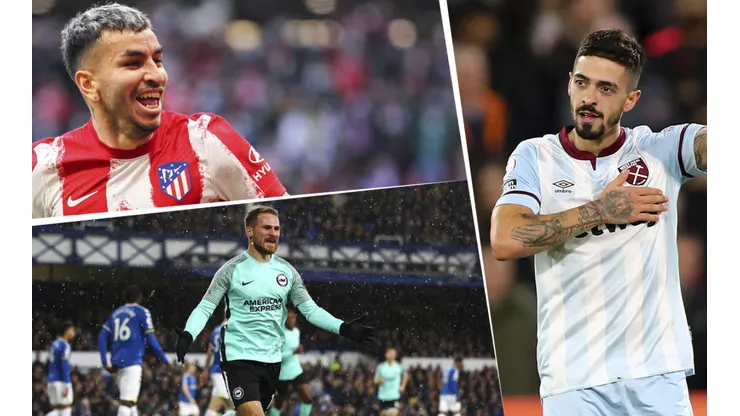 Los tres llevan la '10' en sus equipos.