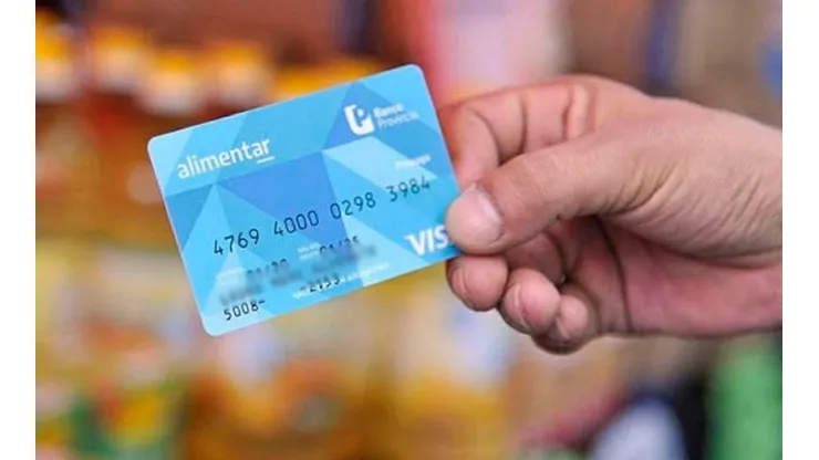 Fecha de cobro de Tarjeta Alimentar