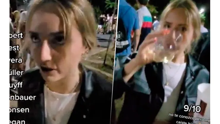 Video viral: le prometieron dos vasos de bebida si nombraba a todos los balones de oro e hizo esto