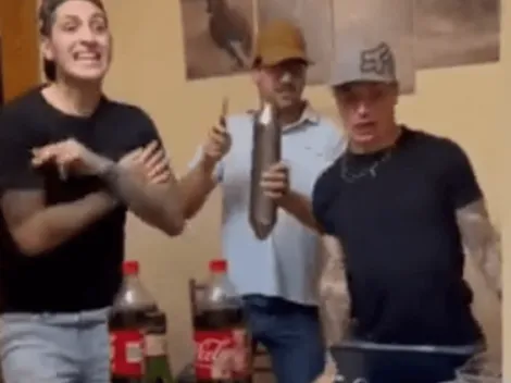 VIDEO | Un refuerzo de Boca empezó el año cantando una canción de otro equipo