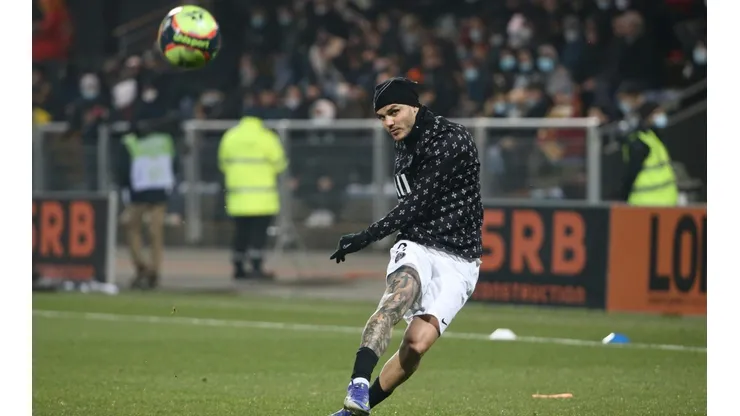 El tremendo cambio de look de Icardi para terminar el año. (Getty Images)