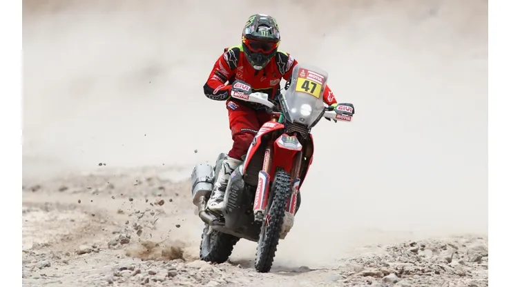 Kevin Benavides, uno de los argentinos que participarán del Rally Dakar 2022.