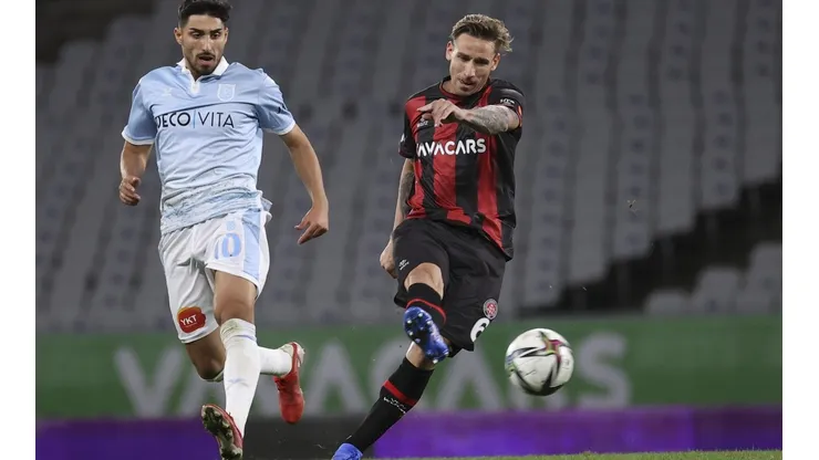 El impresionante golazo de Biglia. (Getty Images)