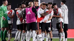 Un jugador de River, sin descanso.