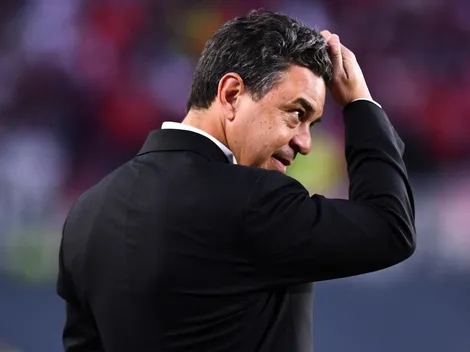 Viene de romperla y River lo contaba como refuerzo, pero Gallardo no lo tendrá en cuenta