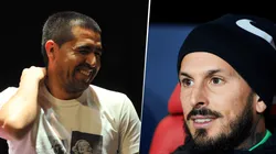 Riquelme y una ilusionante frase sobre el futuro de Benedetto: "Tenés las puertas abiertas para volver"