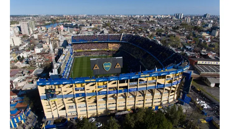 Boca continúa refaccionando a La Bombonera.