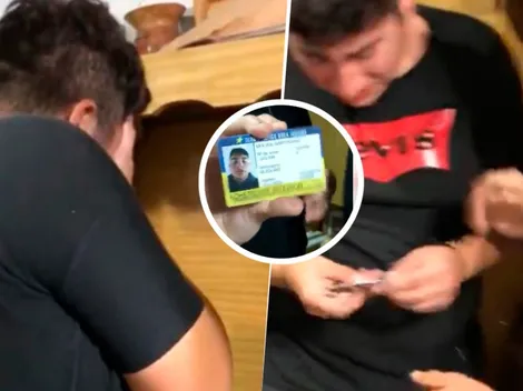 VIDEO VIRAL | Lo hicieron socio de Boca y se puso a llorar