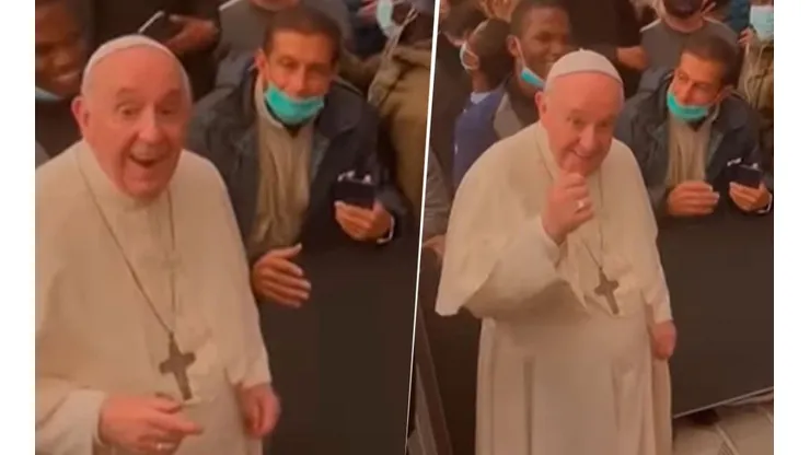 Al Papa Francisco le contaron que ascendió Barracas y así reaccionó