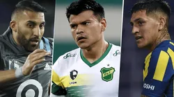 Los jugadores que deben volver a Boca luego de haber terminado sus préstamos en otros clubes. (Fotos: Getty Images)