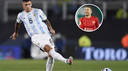 Paredes subió una foto a su Instagram y volvió loco al Papu Gómez