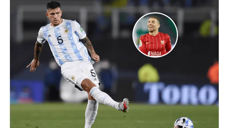 Paredes subió una foto a su Instagram y volvió loco al Papu Gómez